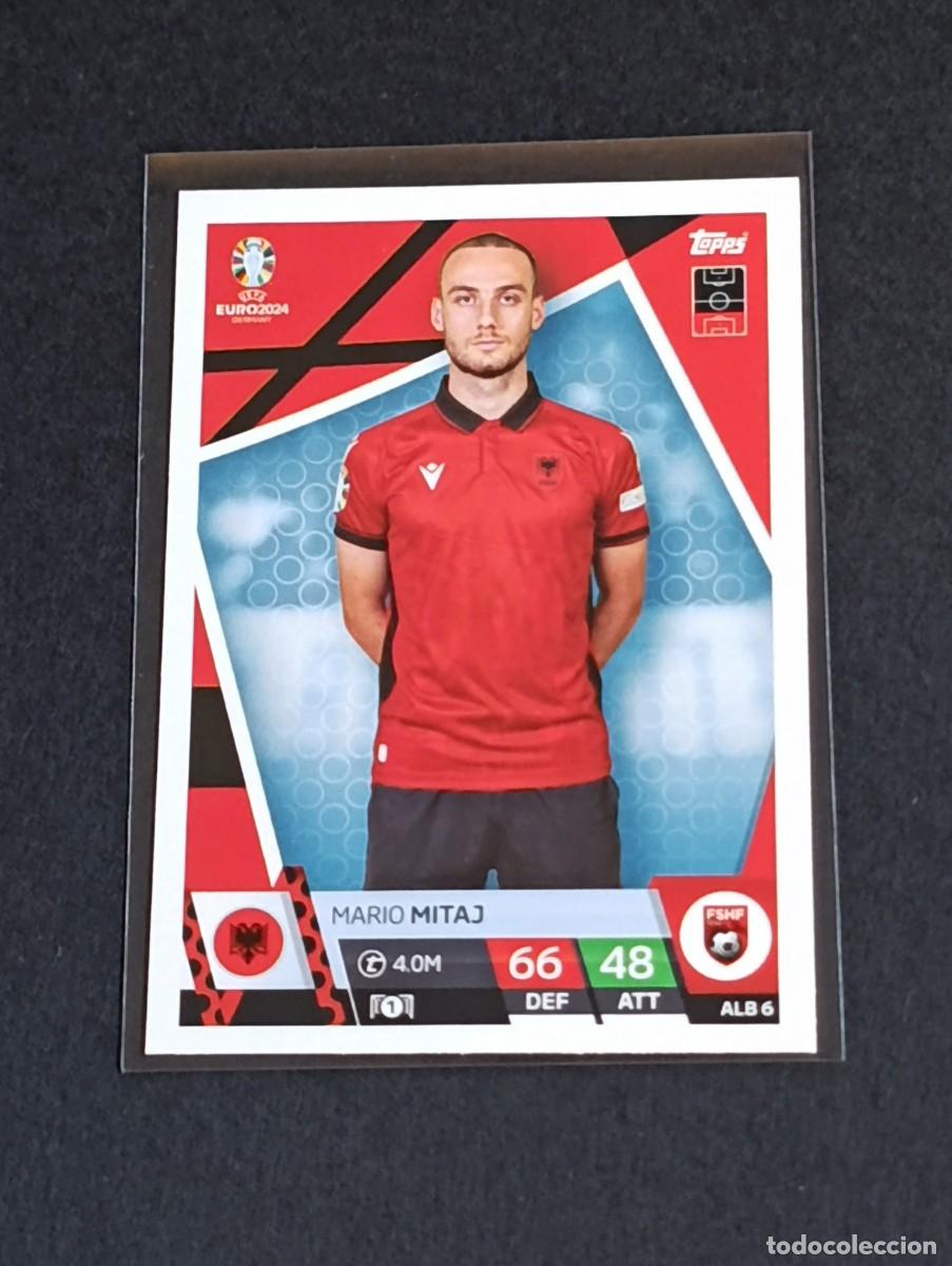 Cromos de f&uacute;tbol: MITAJ #ALB 6 ALBANIA - TOPPS EUROCOPA 2024 MATCH ATTAX - UEFA EURO GERMANY 24 ALB6
