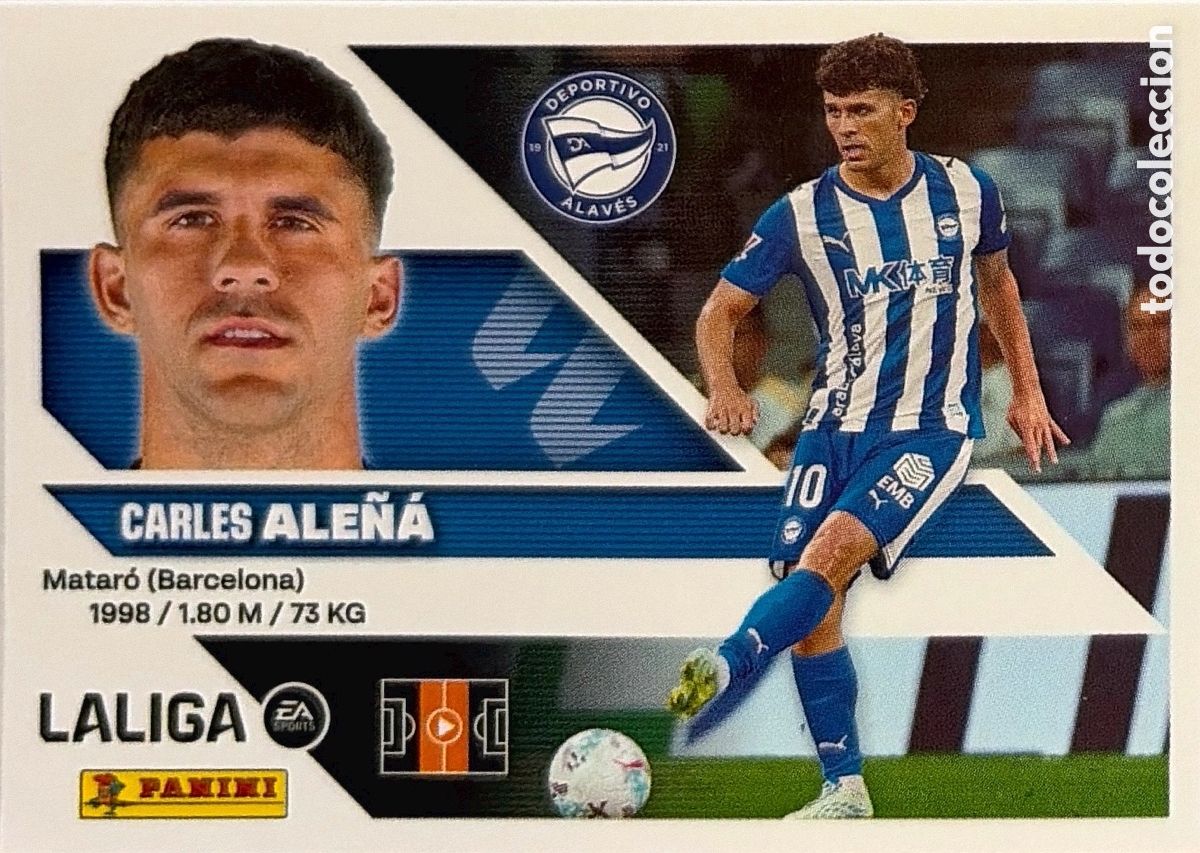 Cromos de f&uacute;tbol: 14.- Ale&ntilde;&aacute; (ALAVES) - COLECCIONES ESTE 2026/27 (PANINI)