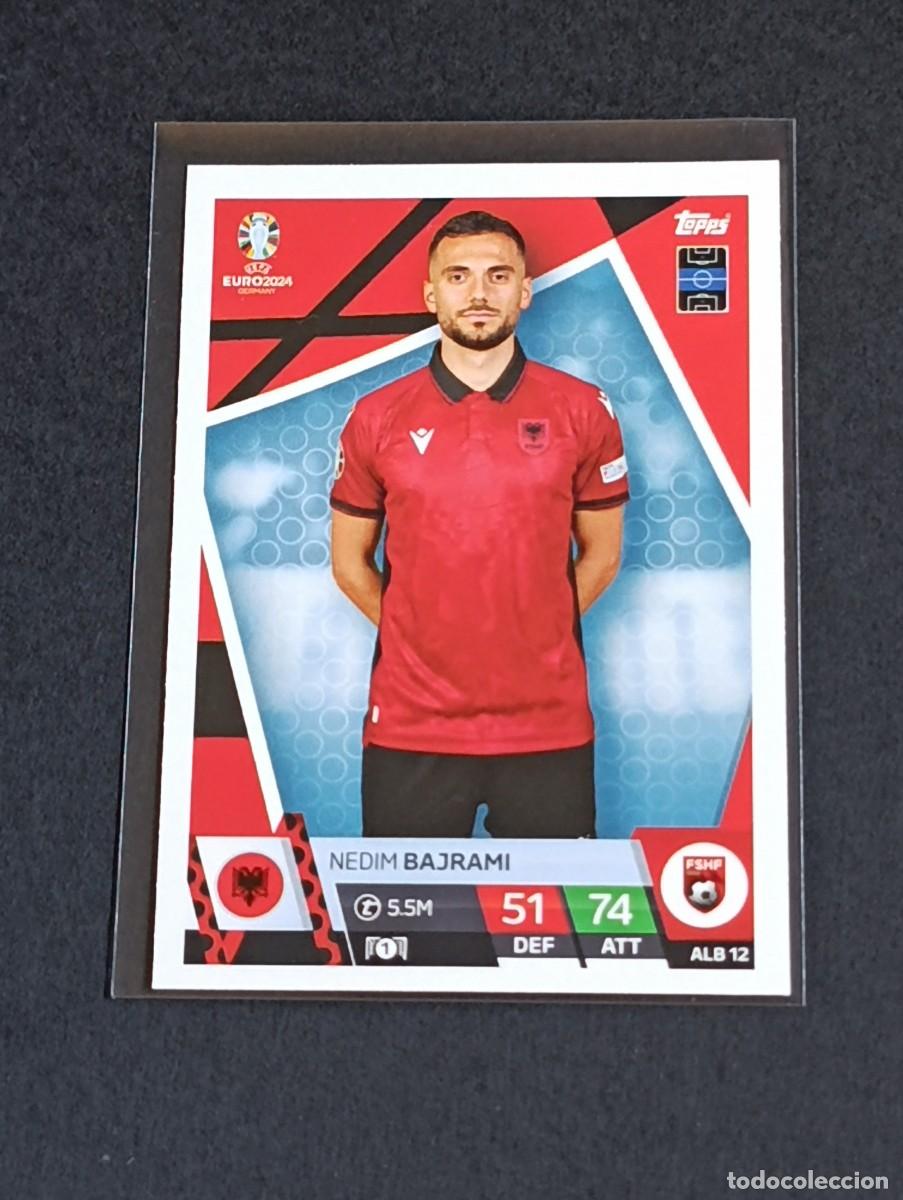 Cromos de f&uacute;tbol: BAJRAMI #ALB 12 ALBANIA - TOPPS EUROCOPA 2024 MATCH ATTAX - UEFA EURO GERMANY 24 ALB12