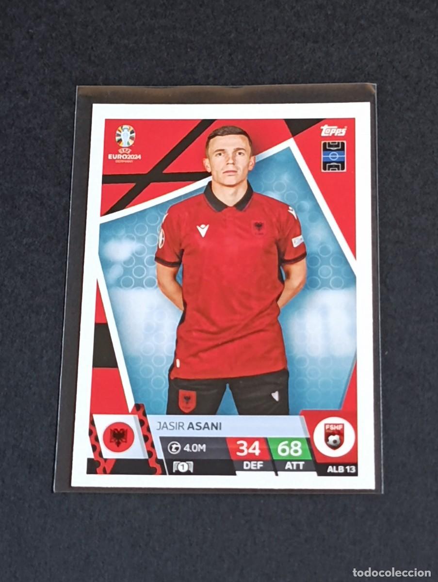 Cromos de f&uacute;tbol: ASANI #ALB 13 ALBANIA - TOPPS EUROCOPA 2024 MATCH ATTAX - UEFA EURO GERMANY 24 ALB13