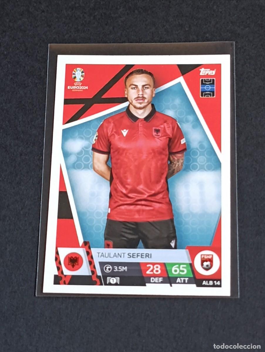 Cromos de f&uacute;tbol: SEFERI #ALB 14 ALBANIA - TOPPS EUROCOPA 2024 MATCH ATTAX - UEFA EURO GERMANY 24 ALB14