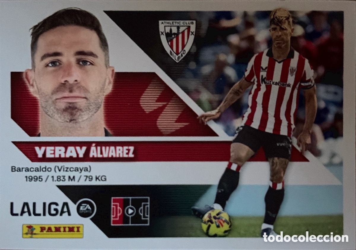 Cromos de f&uacute;tbol: 6B.- Yeray (ATHL. BILBAO) - COLECCIONES ESTE 2026/27 (PANINI)