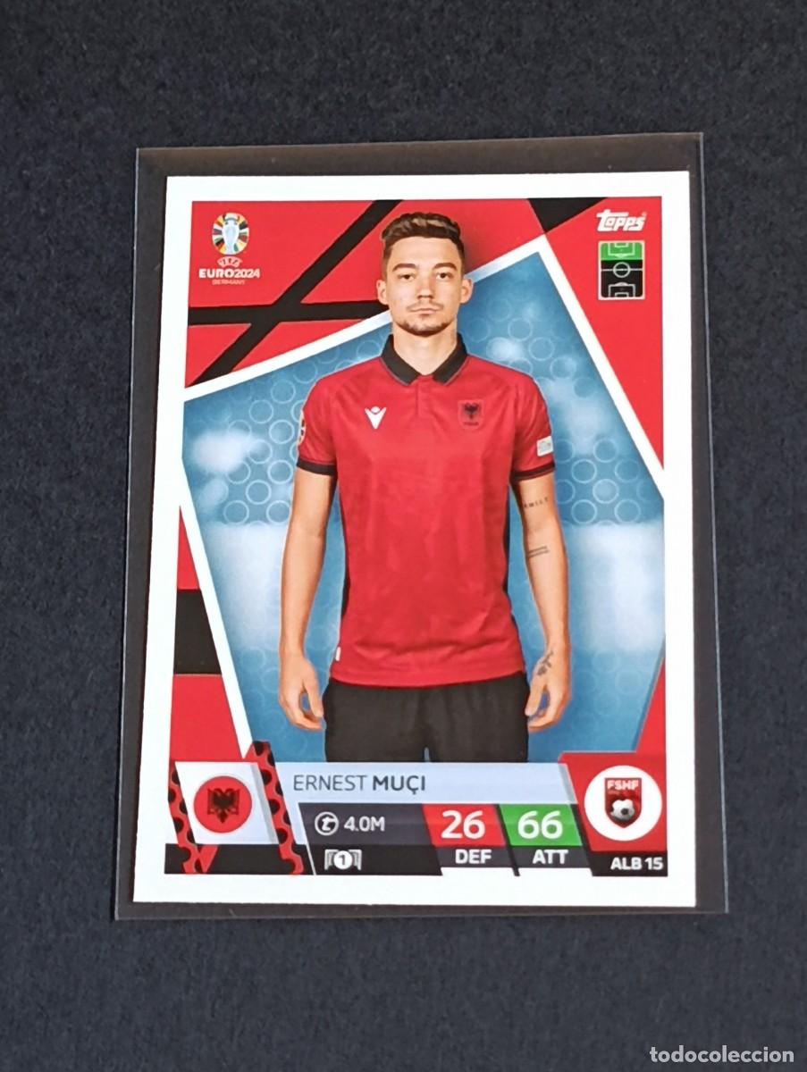 Cromos de f&uacute;tbol: MUCI #ALB 15 ALBANIA - TOPPS EUROCOPA 2024 MATCH ATTAX - UEFA EURO GERMANY 24 ALB15