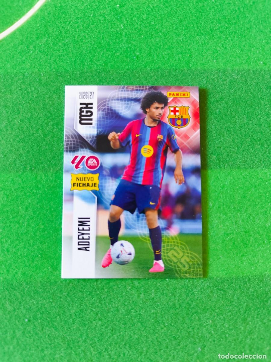 Cromos de f&uacute;tbol: 489 Adeyemi Nuevo fichaje Megacracks 2026/27 MGK 26/27