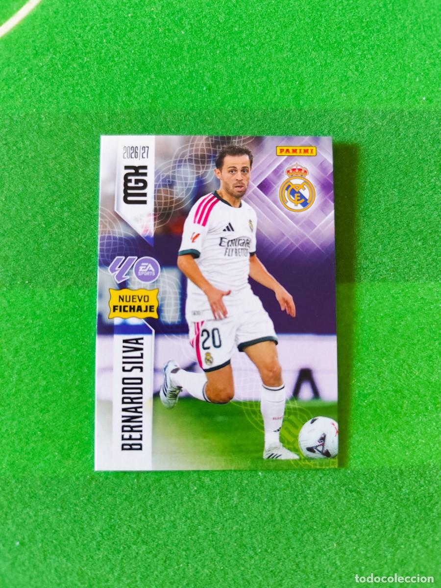Cromos de f&uacute;tbol: 488 Bernardo Silva Nuevo fichaje Megacracks 2026/27 MGK 26/27