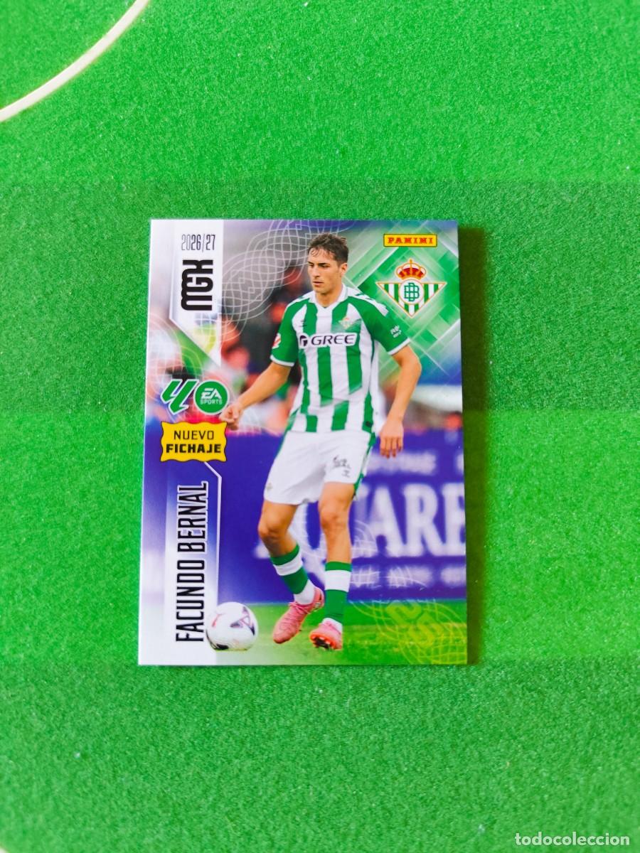 Cromos de f&uacute;tbol: 484 Facundo Bernal Nuevo fichaje Megacracks 2026/27 MGK 26/27