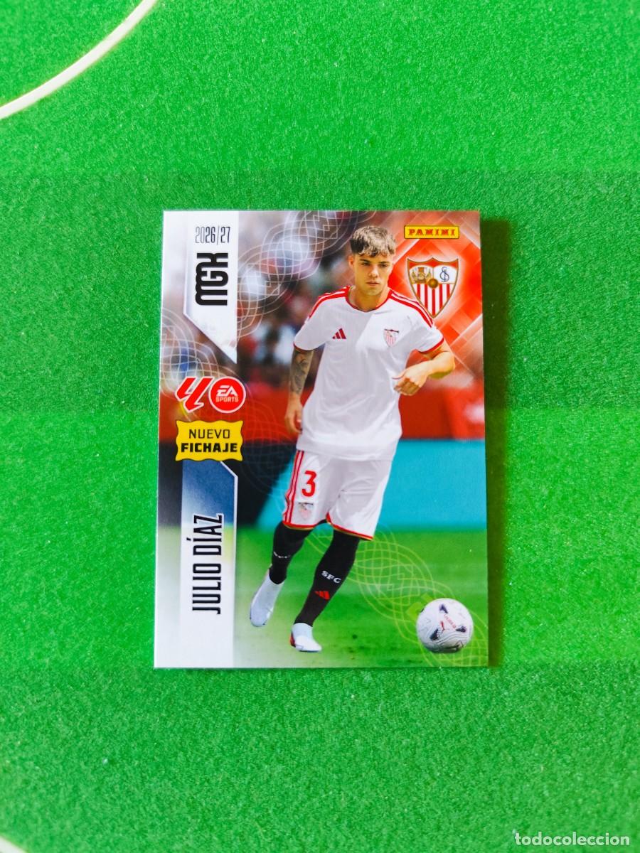 Cromos de f&uacute;tbol: 477 Julio D&iacute;az Nuevo fichaje Megacracks 2026/27 MGK 26/27