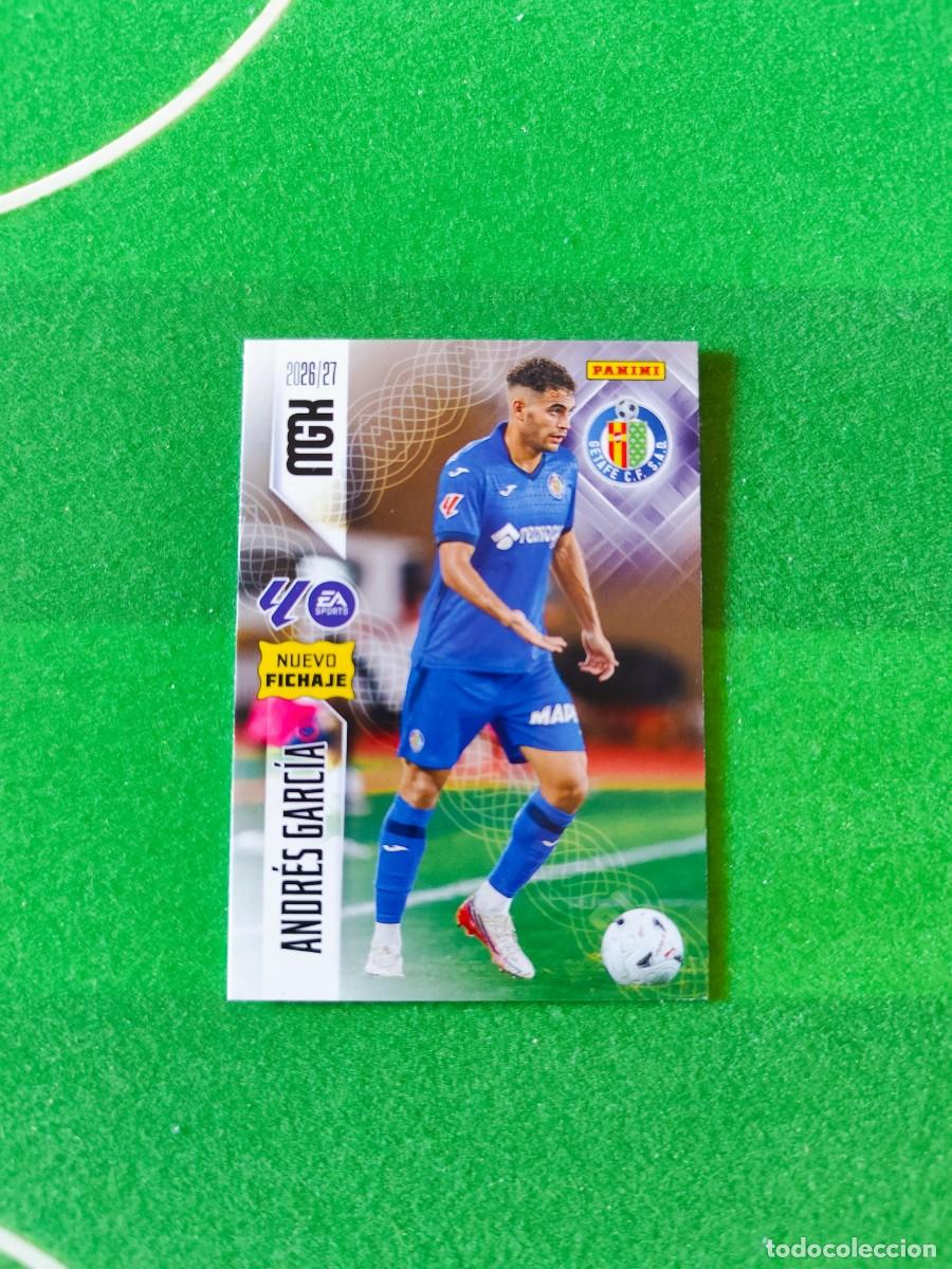 Cromos de f&uacute;tbol: 474 Andr&eacute;s Garc&iacute;a Nuevo fichaje Megacracks 2026/27 MGK 26/27