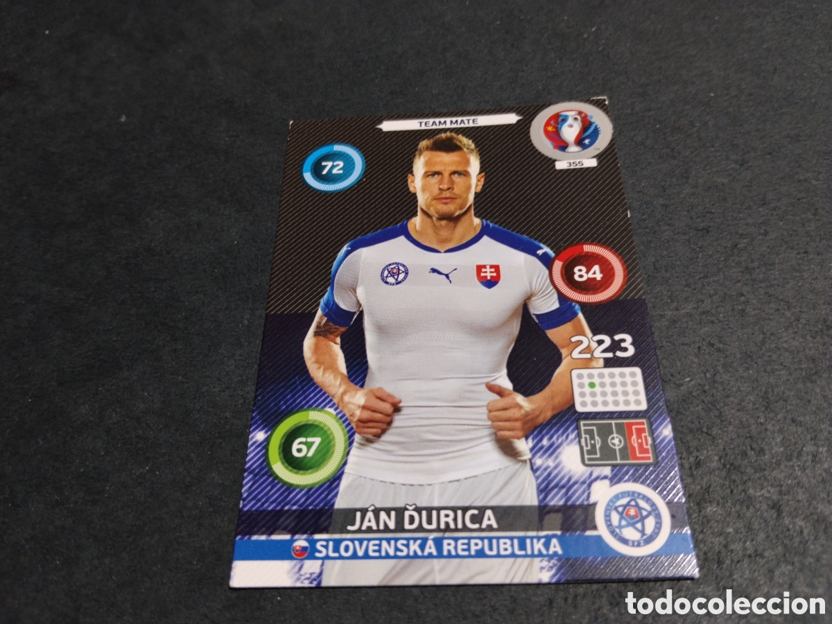 Fu&szlig;ball-Sticker: Cromo futbol Jan Durica, Eslovaquia