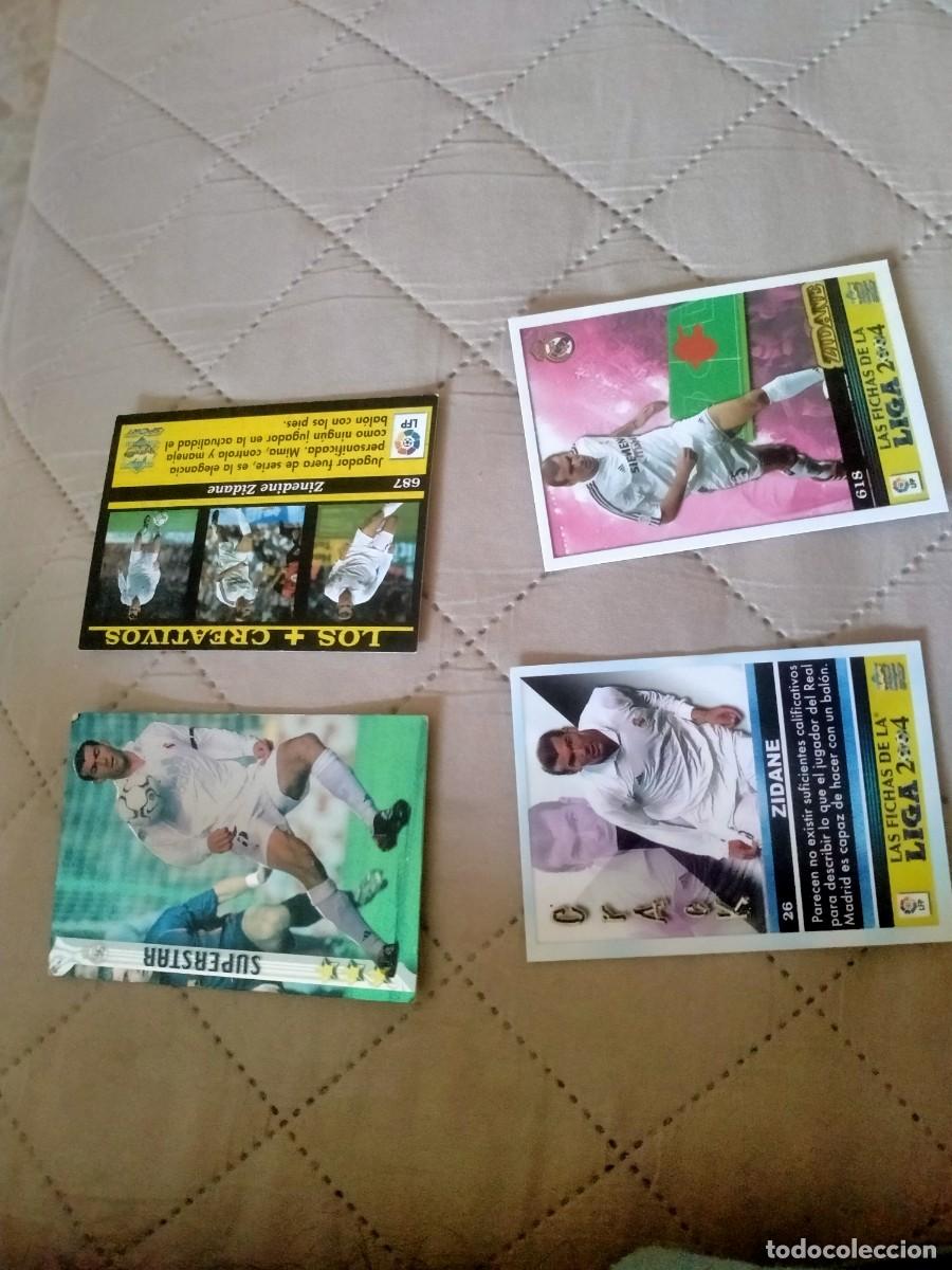 Cromos de f&uacute;tbol: cromos de zidan real madrid