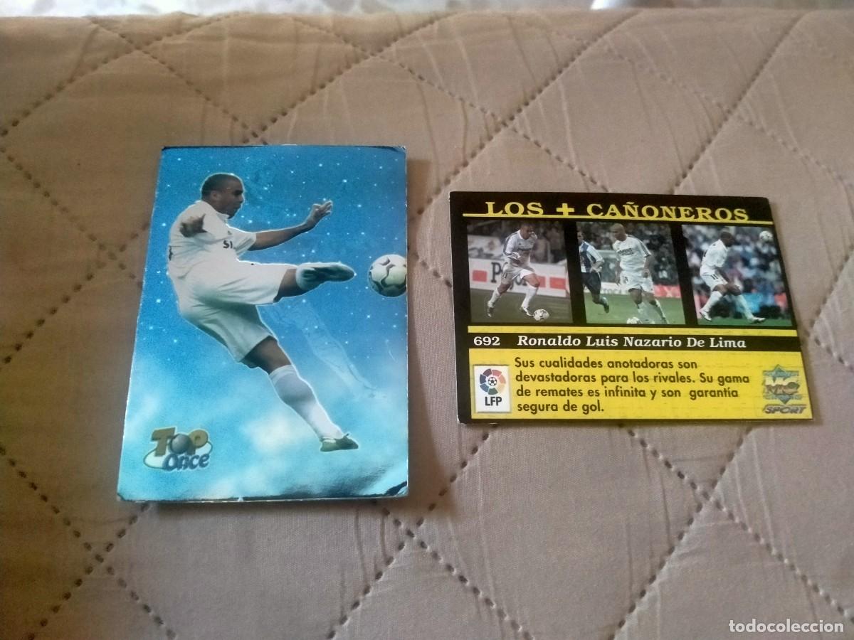 Cromos de f&uacute;tbol: cromos de ronaldo 2 diferentes