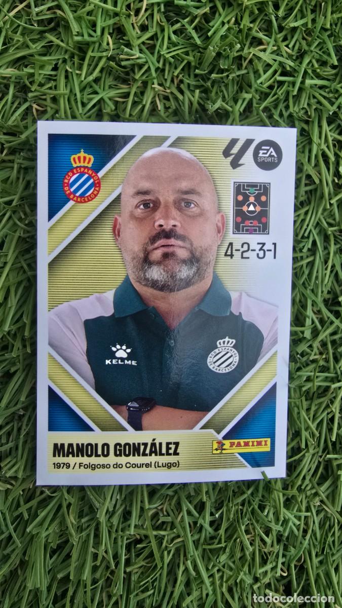 Cromos de f&uacute;tbol: MANOLO GONZALEZ 2 ESPANYOL LIGA ESTE 2026 2027 26 27 PANINI LALIGA EA SPORTS