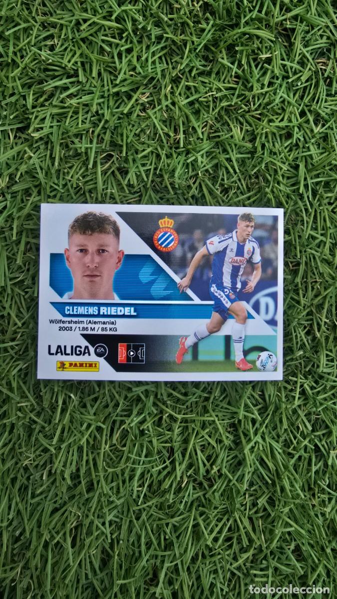 Cromos de f&uacute;tbol: RIEDEL 7 ESPANYOL LIGA ESTE 2026 2027 26 27 PANINI LALIGA EA SPORTS