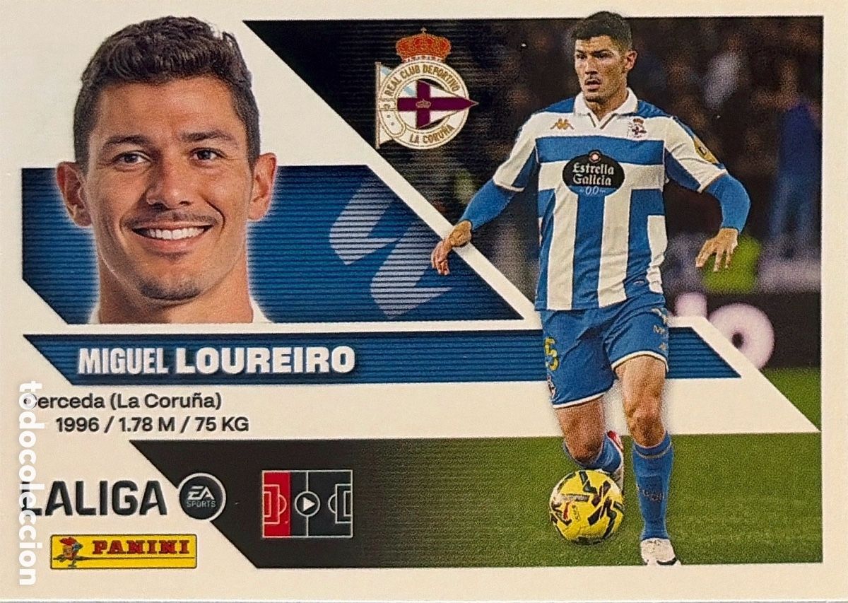Cromos de f&uacute;tbol: 6.- Loureiro (DEPORTIVO CORU&Ntilde;A) - COLECCIONES ESTE 2026/27 (PANINI)