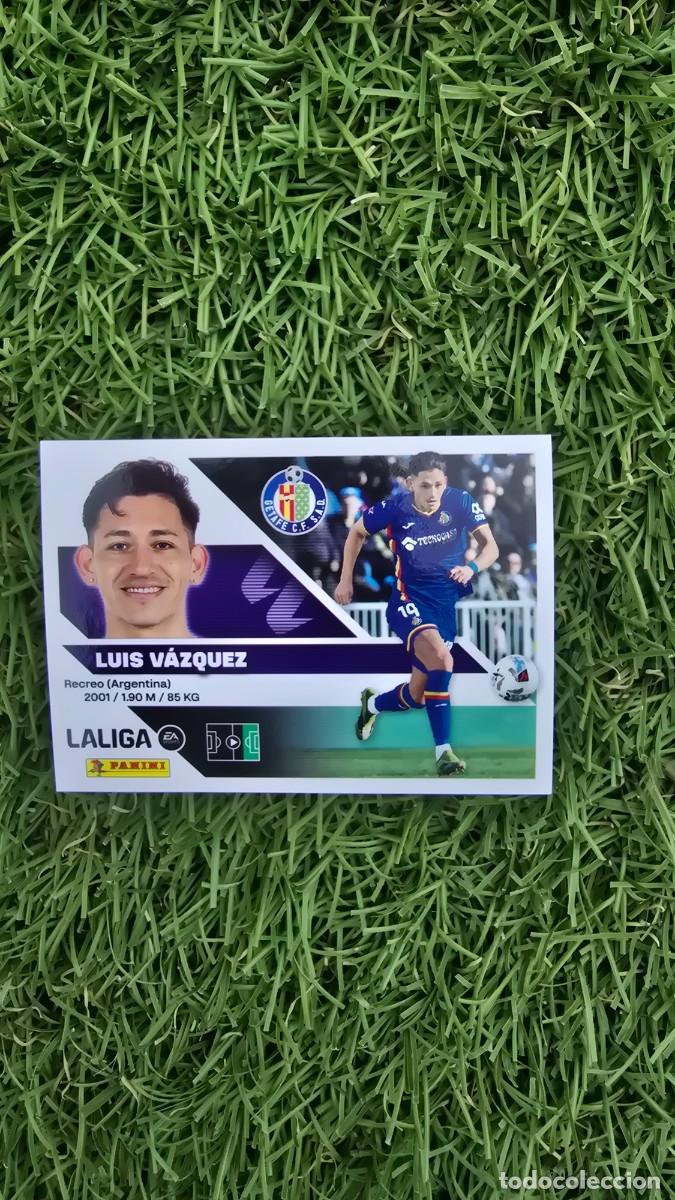 Cromos de f&uacute;tbol: LUIS VAZQUEZ 19 GETAFE LIGA ESTE 2026 2027 26 27 PANINI LALIGA EA SPORTS