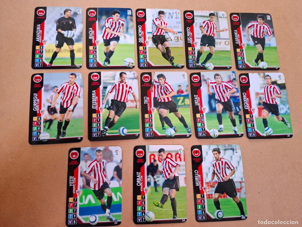 Cromos de f&uacute;tbol: DERBY TOTAL 2004 2005 04 05 - PANINI - ATHLETIC CLUB - 13 CARDS ( EQUIPO COMPLETO )