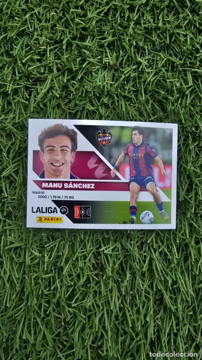 Cromos de f&uacute;tbol: MANU SANCHEZ 9 LEVANTE LIGA ESTE 2026 2027 26 27 PANINI LALIGA EA SPORTS