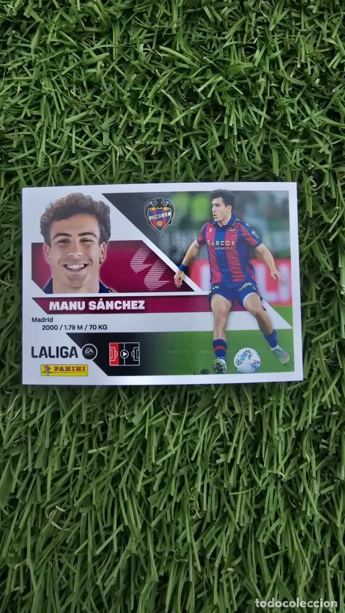 Cromos de f&uacute;tbol: MANU SANCHEZ 9 LEVANTE LIGA ESTE 2026 2027 26 27 PANINI LALIGA EA SPORTS