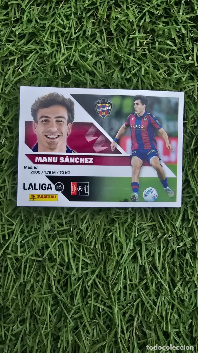 Cromos de f&uacute;tbol: MANU SANCHEZ 9 LEVANTE LIGA ESTE 2026 2027 26 27 PANINI LALIGA EA SPORTS