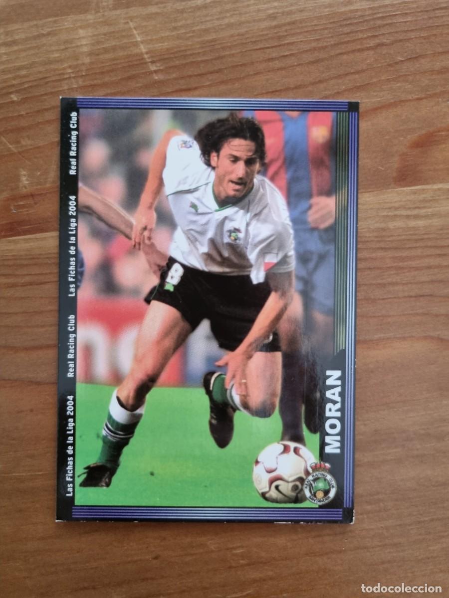Cromos de f&uacute;tbol: 421 MOR&Aacute;N (Racing de Santander). Las Fichas de la Liga 2003 2004 03 04 (Mundicromo)