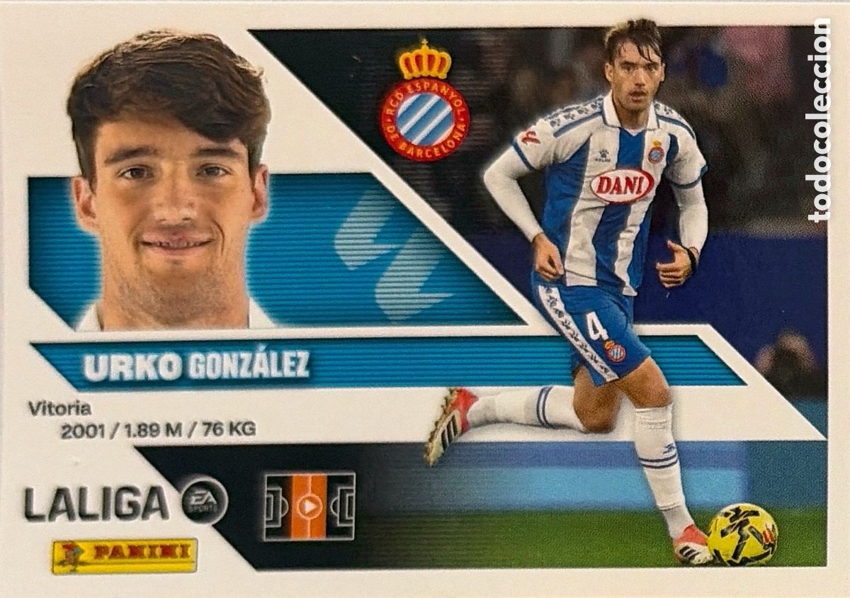 Cromos de f&uacute;tbol: 12.- Urko (ESPANYOL) - COLECCIONES ESTE 2026/27 (PANINI)