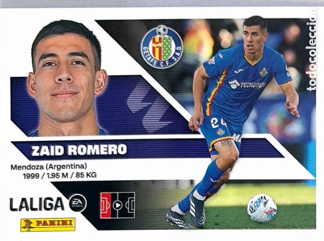 Cromos de f&uacute;tbol: 9.- Zaid Romero (GETAFE) - COLECCIONES ESTE 2026/27 (PANINI)
