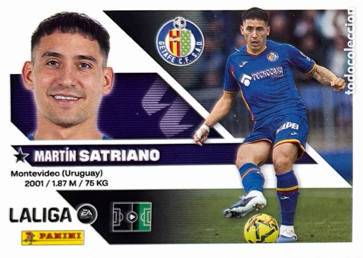 Cromos de f&uacute;tbol: 20.- Satriano (GETAFE) - COLECCIONES ESTE 2026/27 (PANINI)