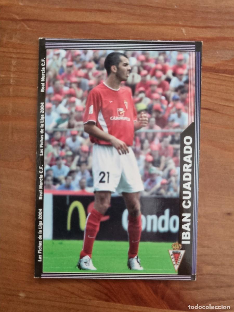 Cromos de f&uacute;tbol: 468 IBAN CUADRADO (Real Murcia). Las Fichas de la Liga 2003 2004 03 04 (Mundicromo)