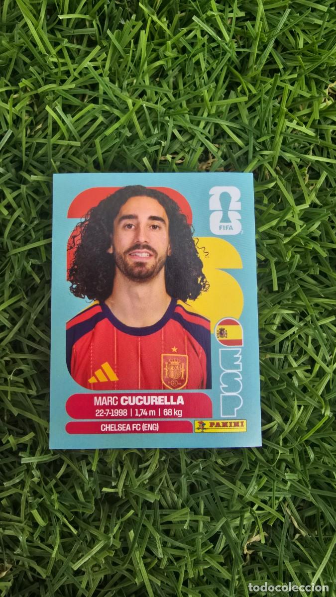 Cromos de f&uacute;tbol: Cucurella 8 Espa&ntilde;a Mundial 2026 cromo sticker Panini