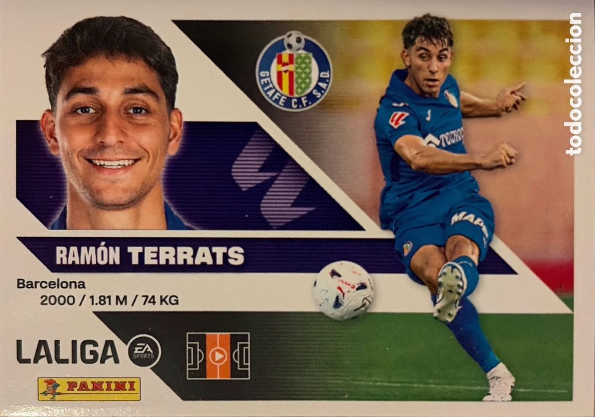 Cromos de f&uacute;tbol: 14.- Terrats (GETAFE) - COLECCIONES ESTE 2026/27 (PANINI)