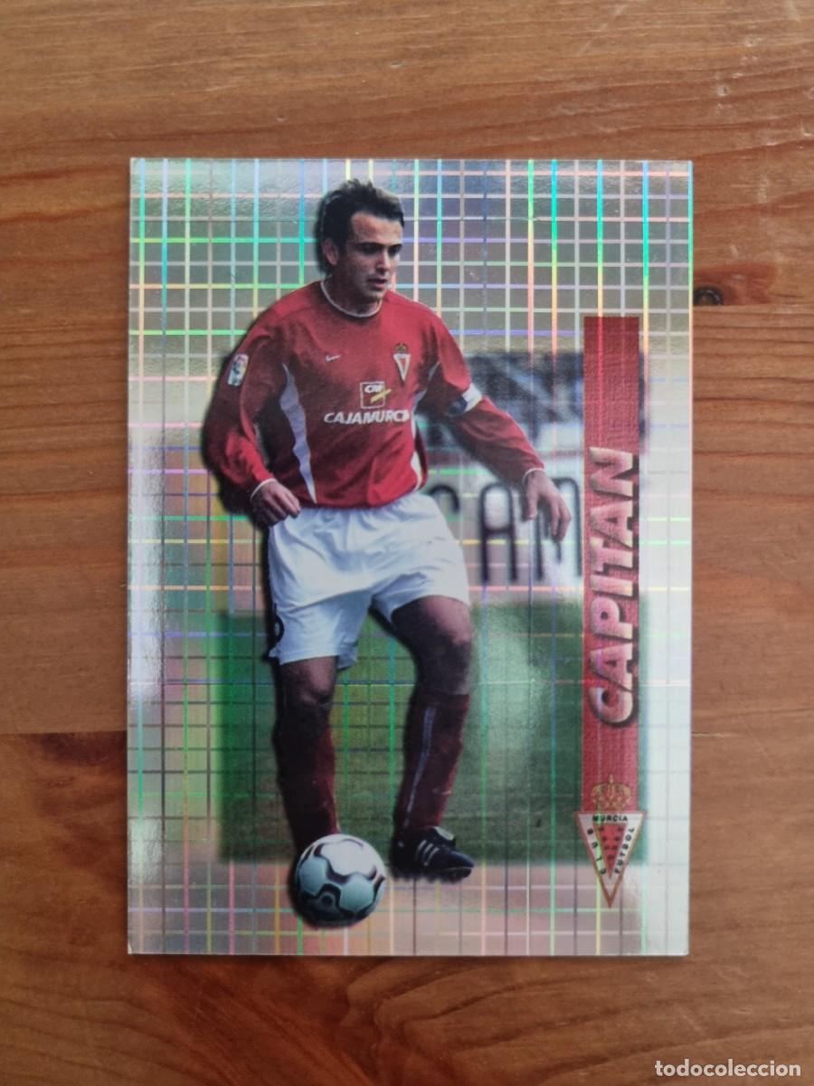 Cromos de f&uacute;tbol: 486 JUANMA (Real Murcia) CAPIT&Aacute;N. Las Fichas de la Liga 2003 2004 03 04 (Mundicromo)