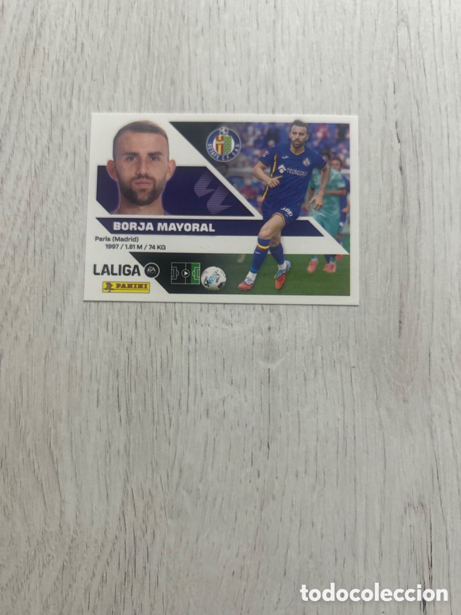 Cromos de f&uacute;tbol: Borja Mayoral 18 Getafe Liga Este 2026/27 26-27 Panini