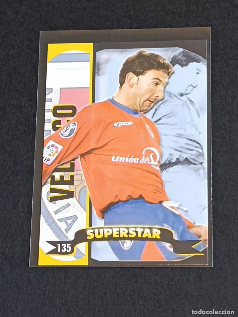 Cromos de f&uacute;tbol: VELASCO SUPERSTAR MATE #135 CD NUMANCIA - MUNDICROMO TOP LA LIGA 2004 2005 - MC SPORT 04 05