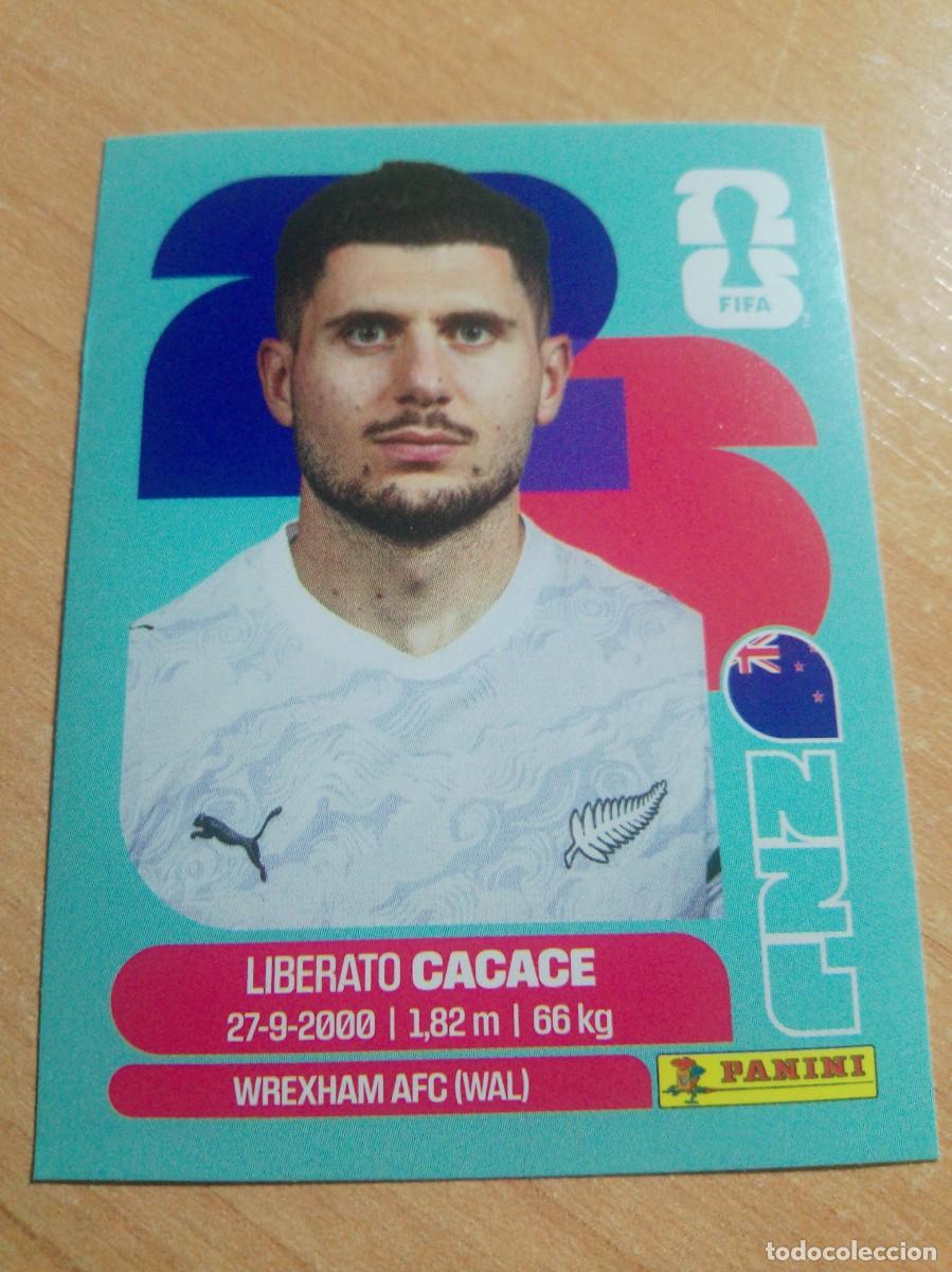 Cromos de f&uacute;tbol: CACACE NUEVA ZELANDA NZL 5 MUNDIAL FIFA WORLD CUP 2026 26 PANINI STICKERS NUEVO