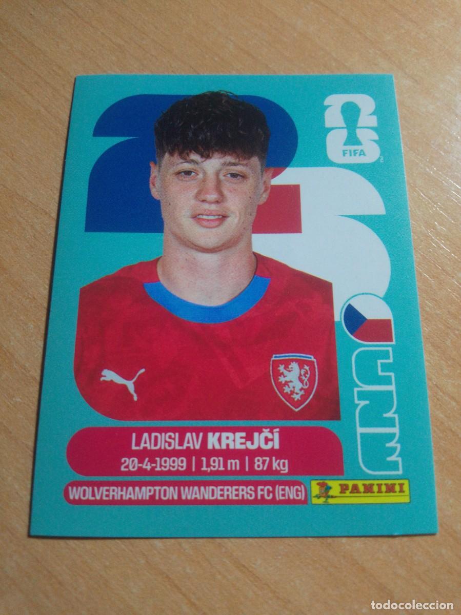 Cromos de f&uacute;tbol: CZE 4 KREJČ&Iacute; CHEQUIA MUNDIAL FIFA WORLD CUP 2026 26 PANINI STICKERS NUEVO