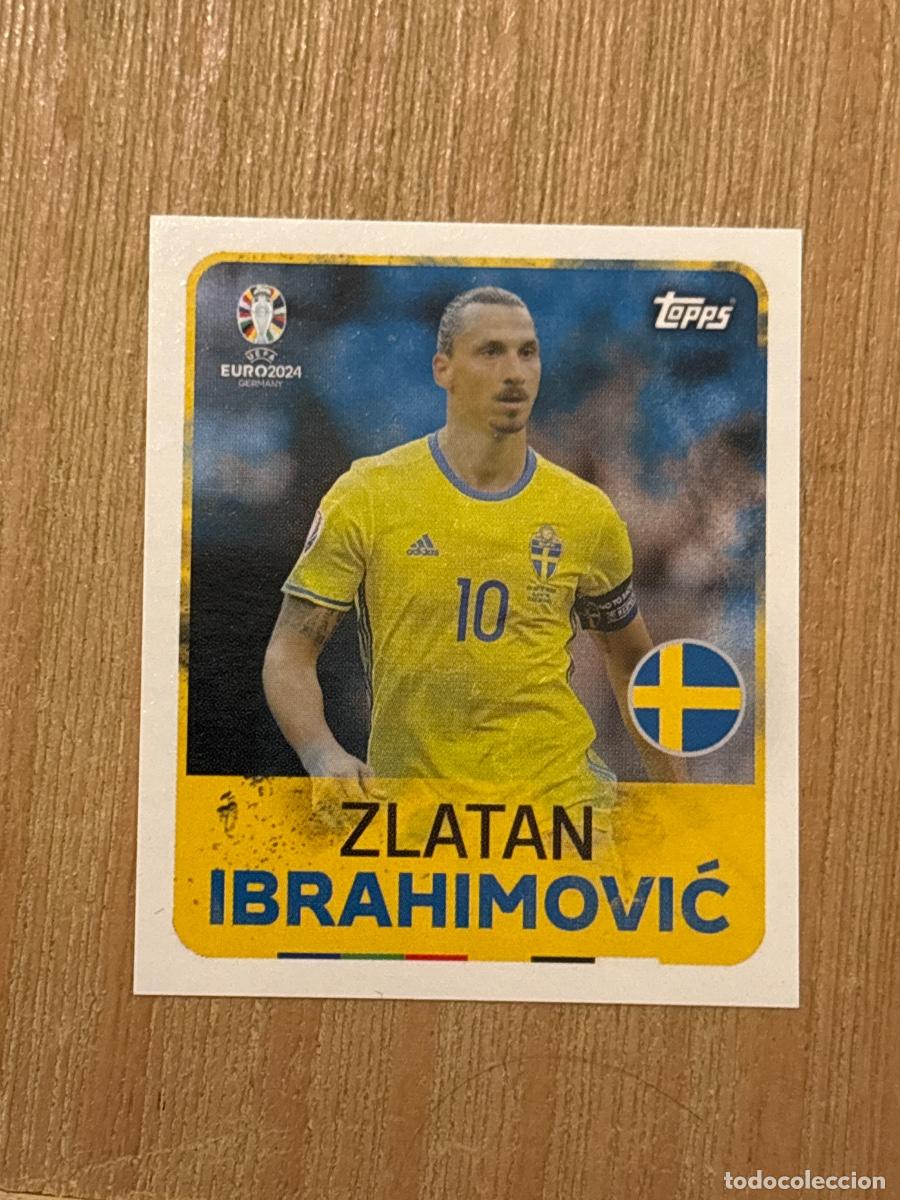 Cromos de f&uacute;tbol: 37. ZLATAN IBRAHIMOVIC LEGENDS N LEG10 LEG 10 CROMO STICKER UEFA EURO EUROCOPA 2024 TOPPS