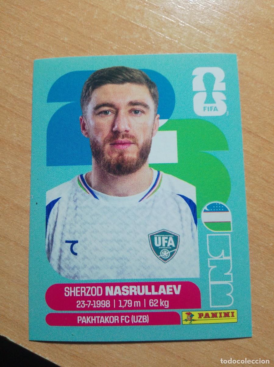 Cromos de f&uacute;tbol: NASRULLAEV UZBEKISTAN UZB 4 MUNDIAL FIFA WORLD CUP 2026 26 PANINI STICKERS NUEVO