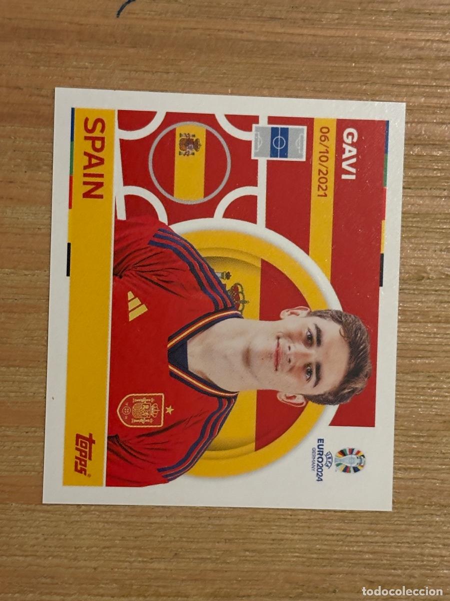 Cromos de f&uacute;tbol: 37. GAVI ESP11 ESP 11 CROMO STICKER UEFA EURO EUROCOPA 2024 TOPPS