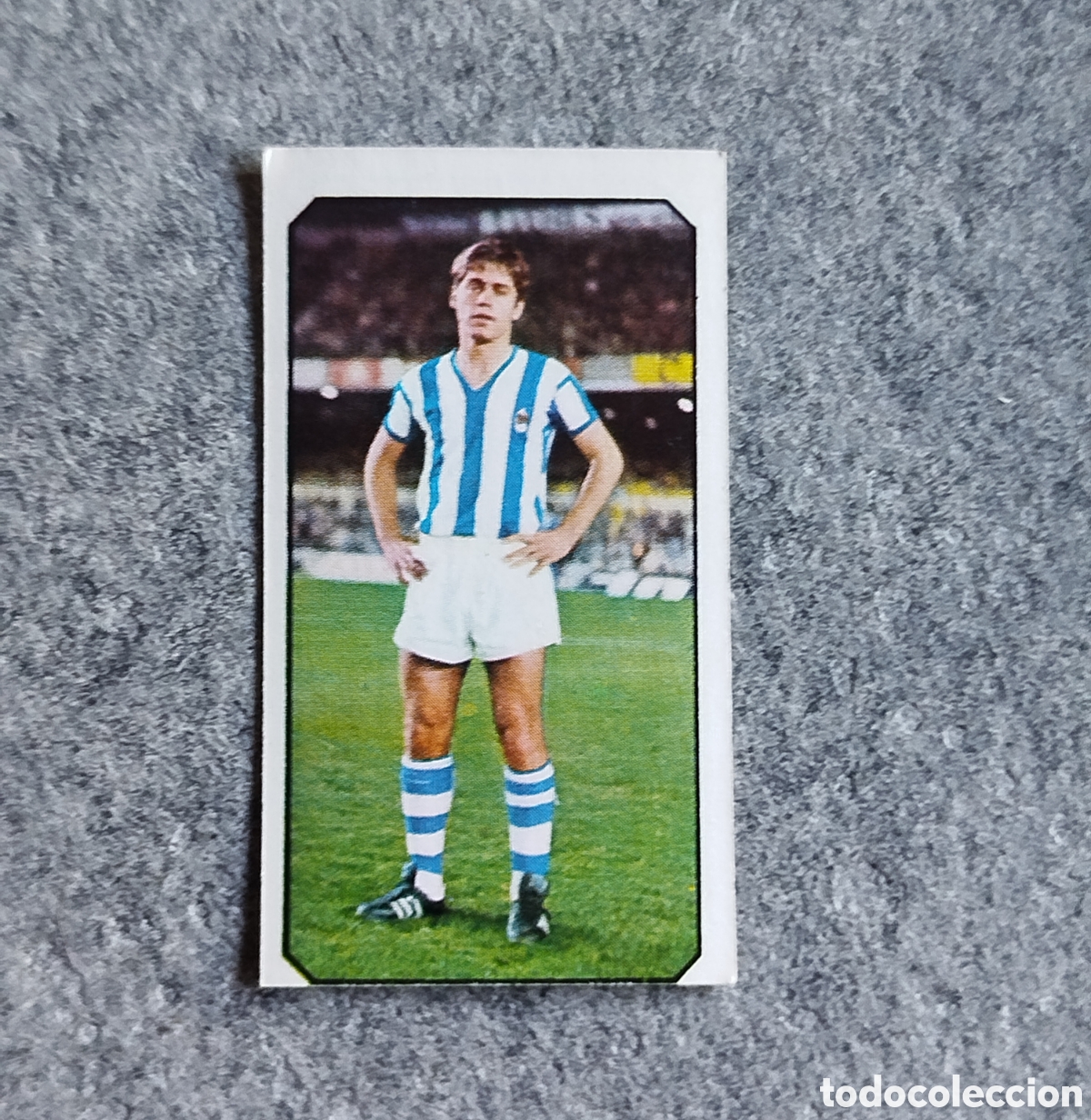 Cromos de f&uacute;tbol: SIN PEGAR LOPEZ UFARTE REAL SOCIEDAD 77 78 1977 1978 EDICIONES ESTE NUNCA PEGADO CROMO