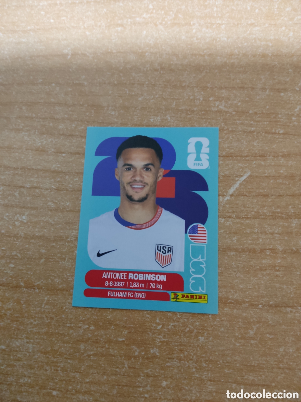 Cromos de f&uacute;tbol: 7 ANTONEE ROBINSON ESTADOS UNIDOS FIFA WORLD CUP 2026