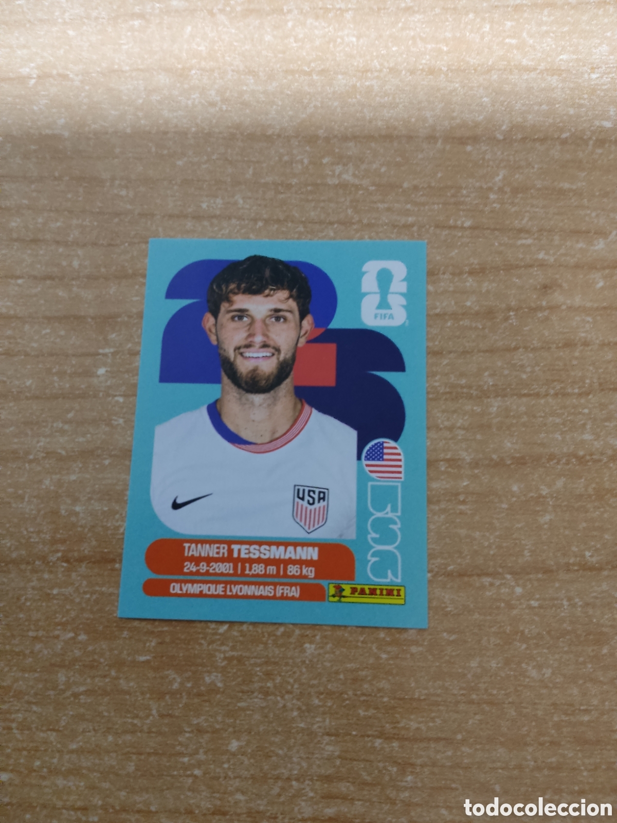 Cromos de f&uacute;tbol: 9 TESSMANN ESTADOS UNIDOS FIFA WORLD CUP 2026