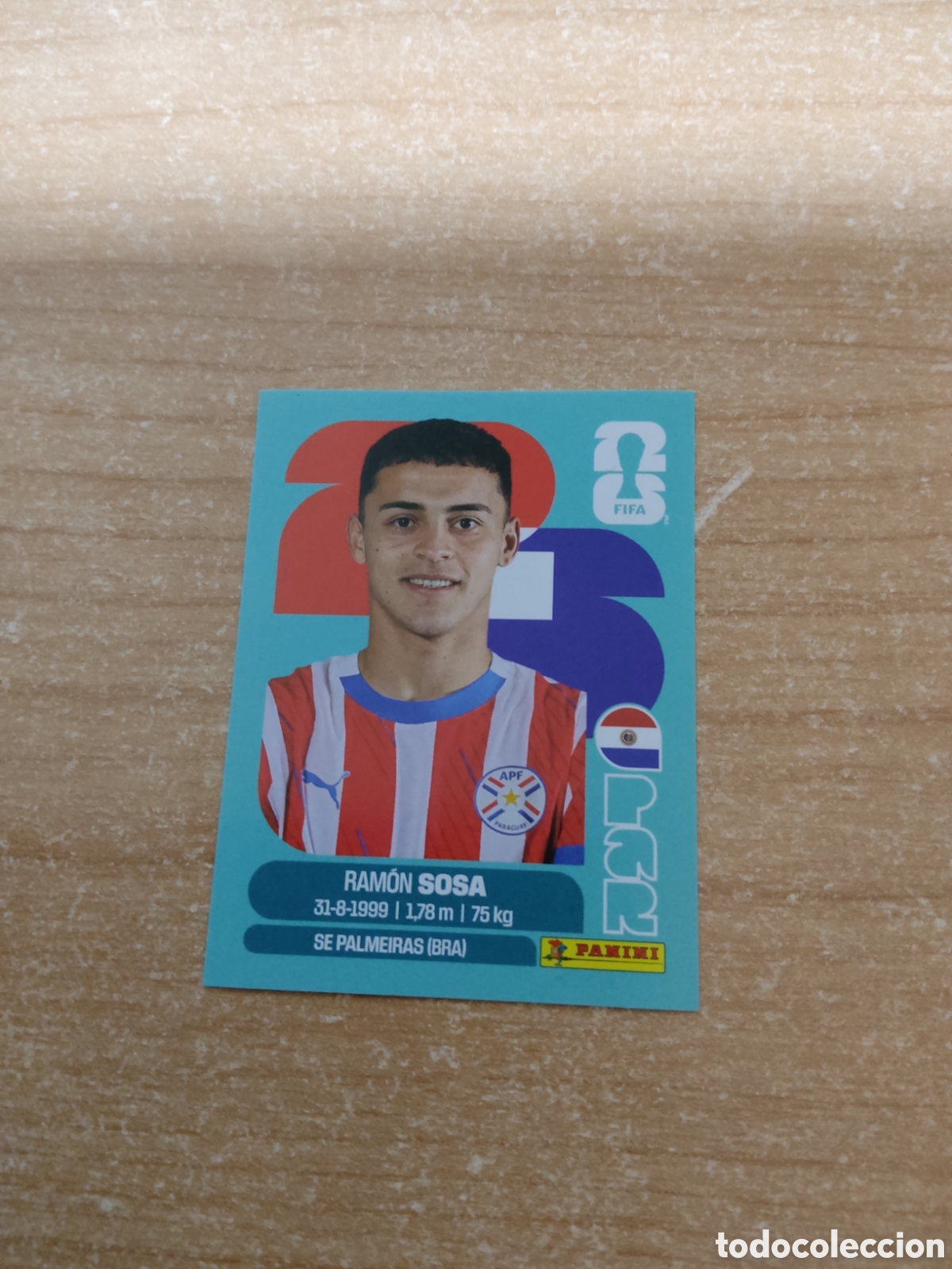 Cromos de f&uacute;tbol: 18 RAMON SOSA PARAGUAY FIFA WORLD CUP 2026