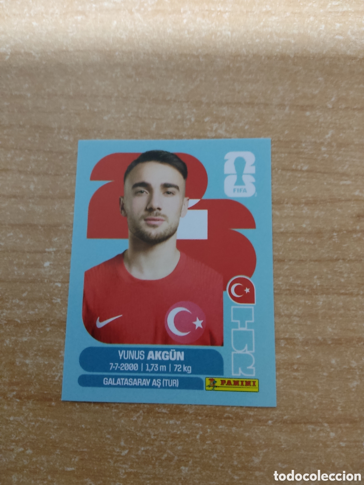 Cromos de f&uacute;tbol: 16 AKGUN TURQUIA FIFA WORLD CUP 2026