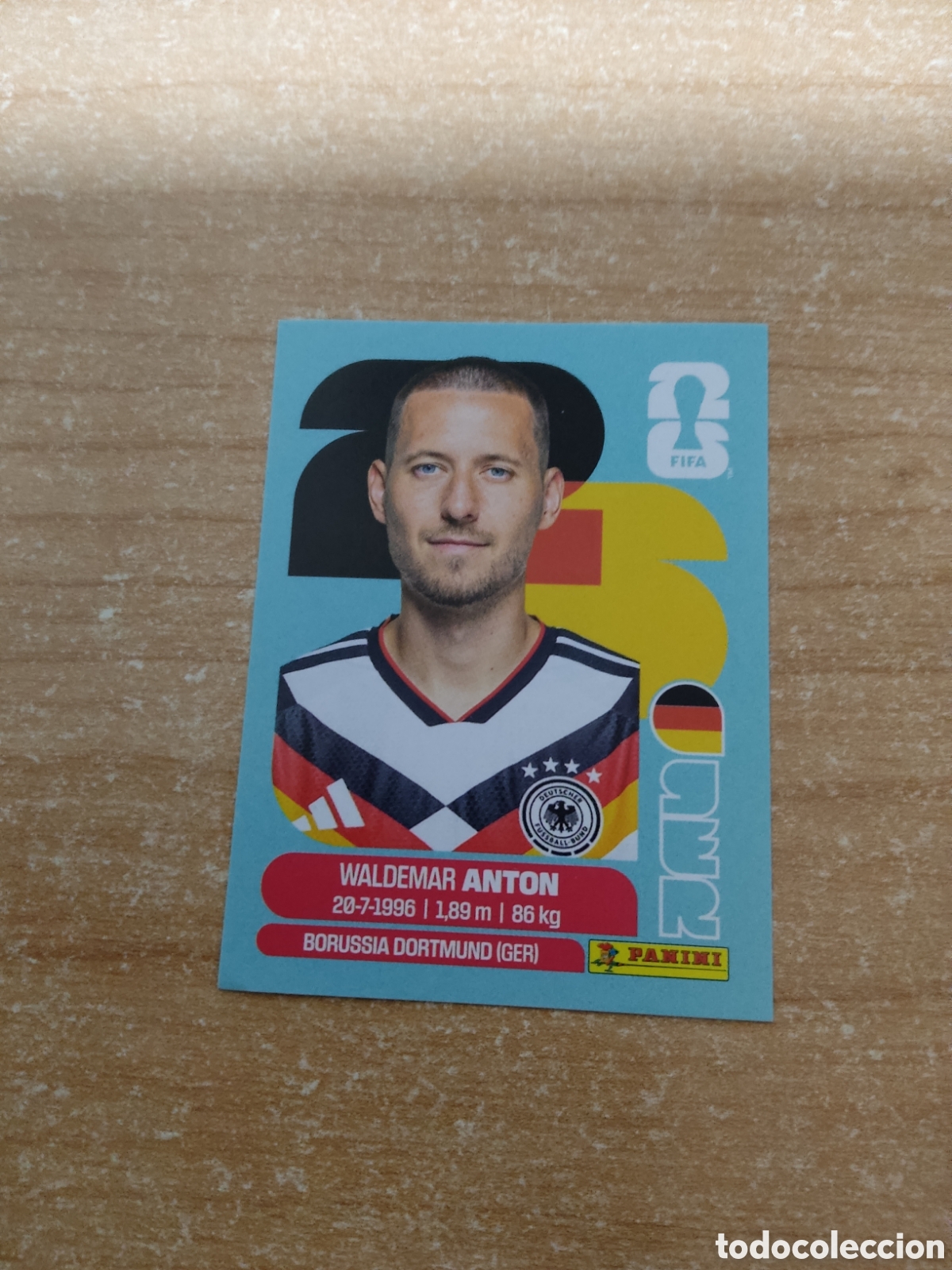 Cromos de f&uacute;tbol: 7 ANTON ALEMANIA FIFA WORLD CUP 2026