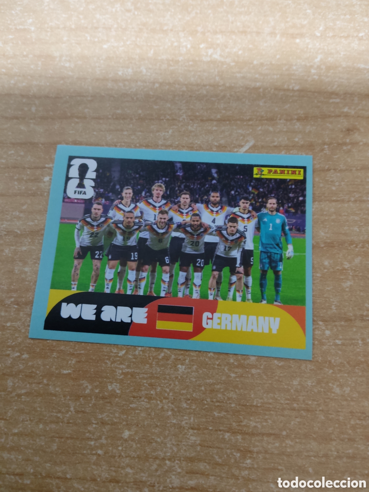Fu&szlig;ball-Sticker: 13 PLANTILLA ALEMANA FIFA WORLD CUP 2026