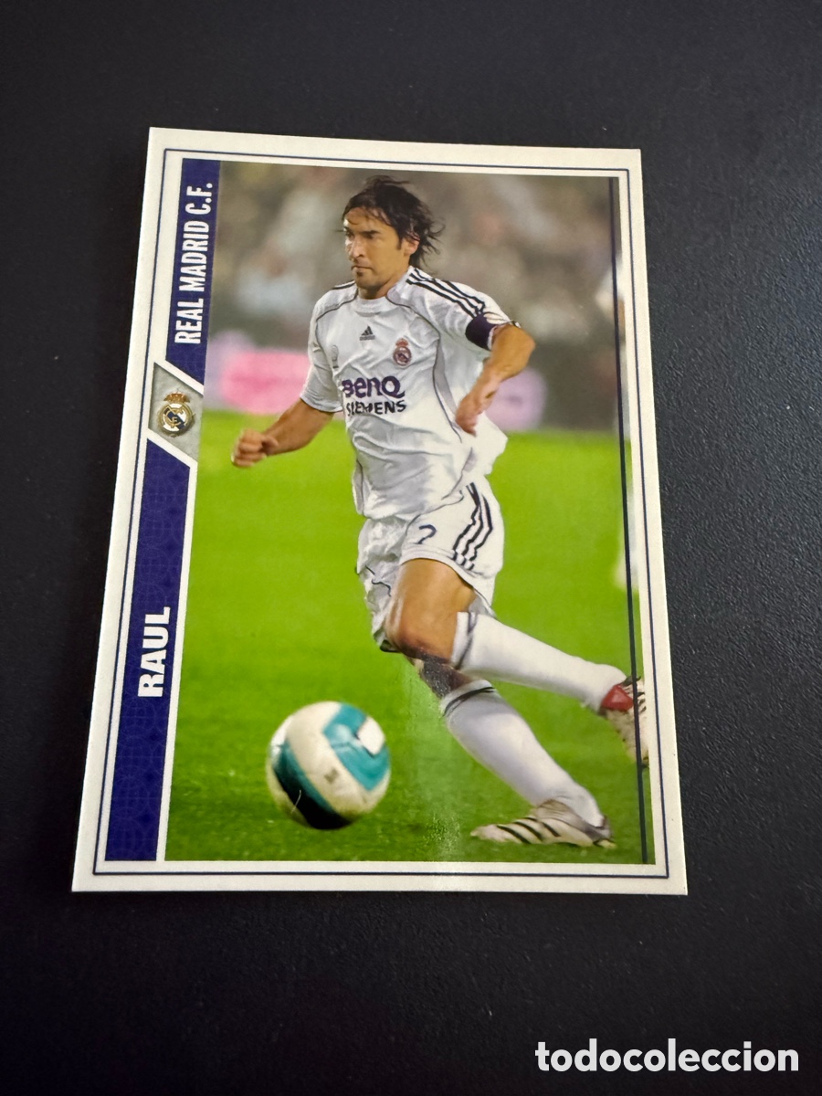 Fu&szlig;ball-Sticker: MUNDICROMO 2007-08. n 21. RA&Uacute;L