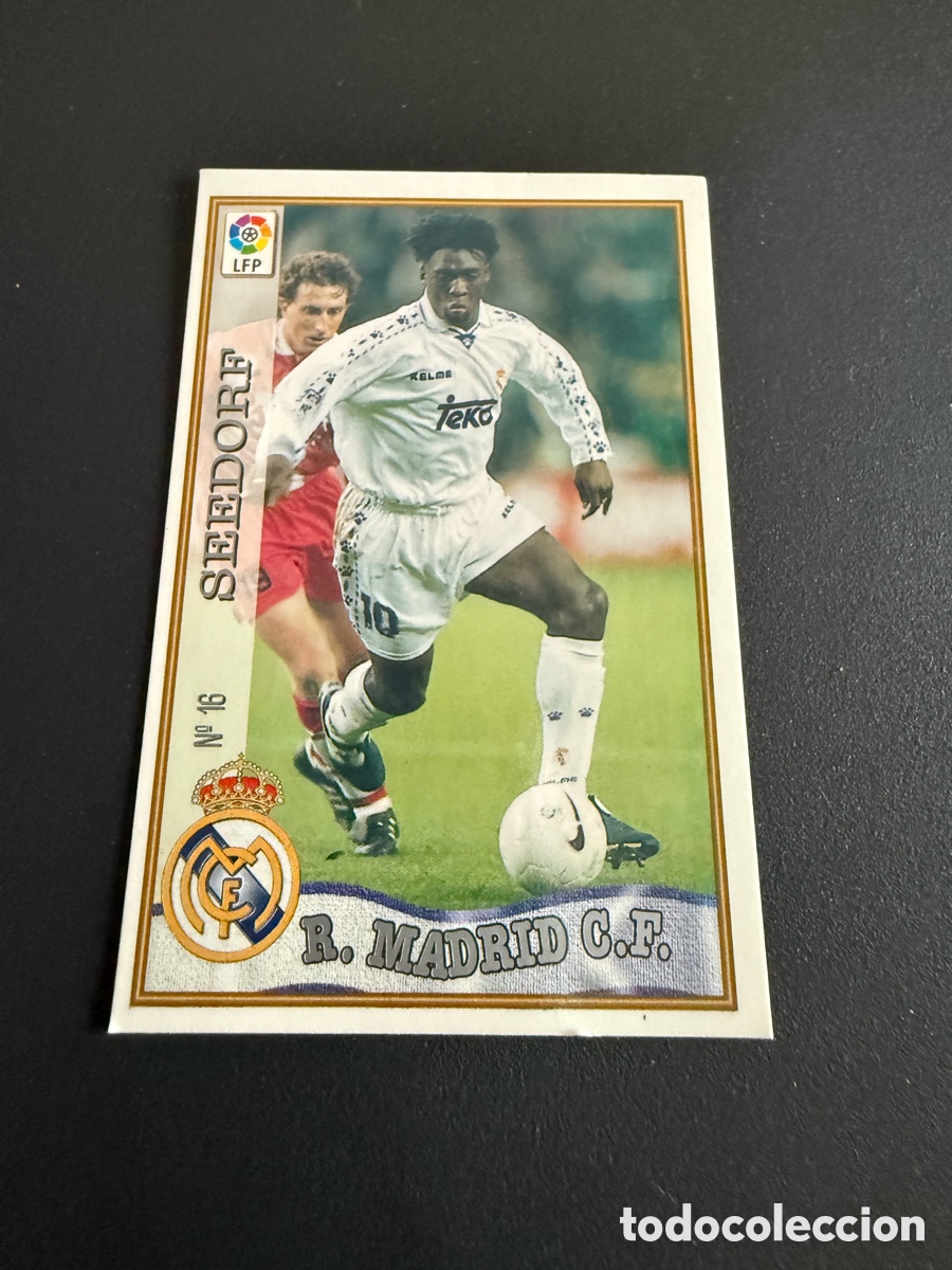 Fu&szlig;ball-Sticker: MUNDICROMO 97-98. n 16. SEEDORF