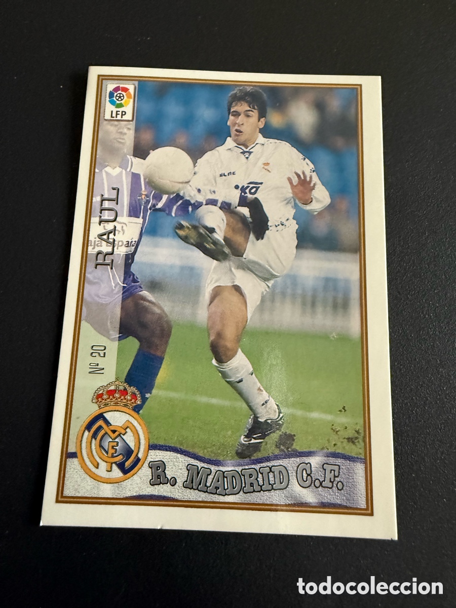 Fu&szlig;ball-Sticker: MUNDICROMO 97-98. n 20. RA&Uacute;L