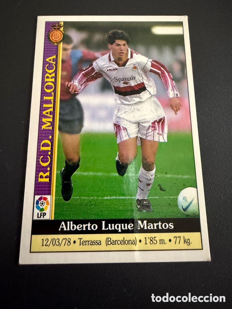 Fu&szlig;ball-Sticker: MUNDICROMO 2000. n 48. LUQUE ( Mallorca)