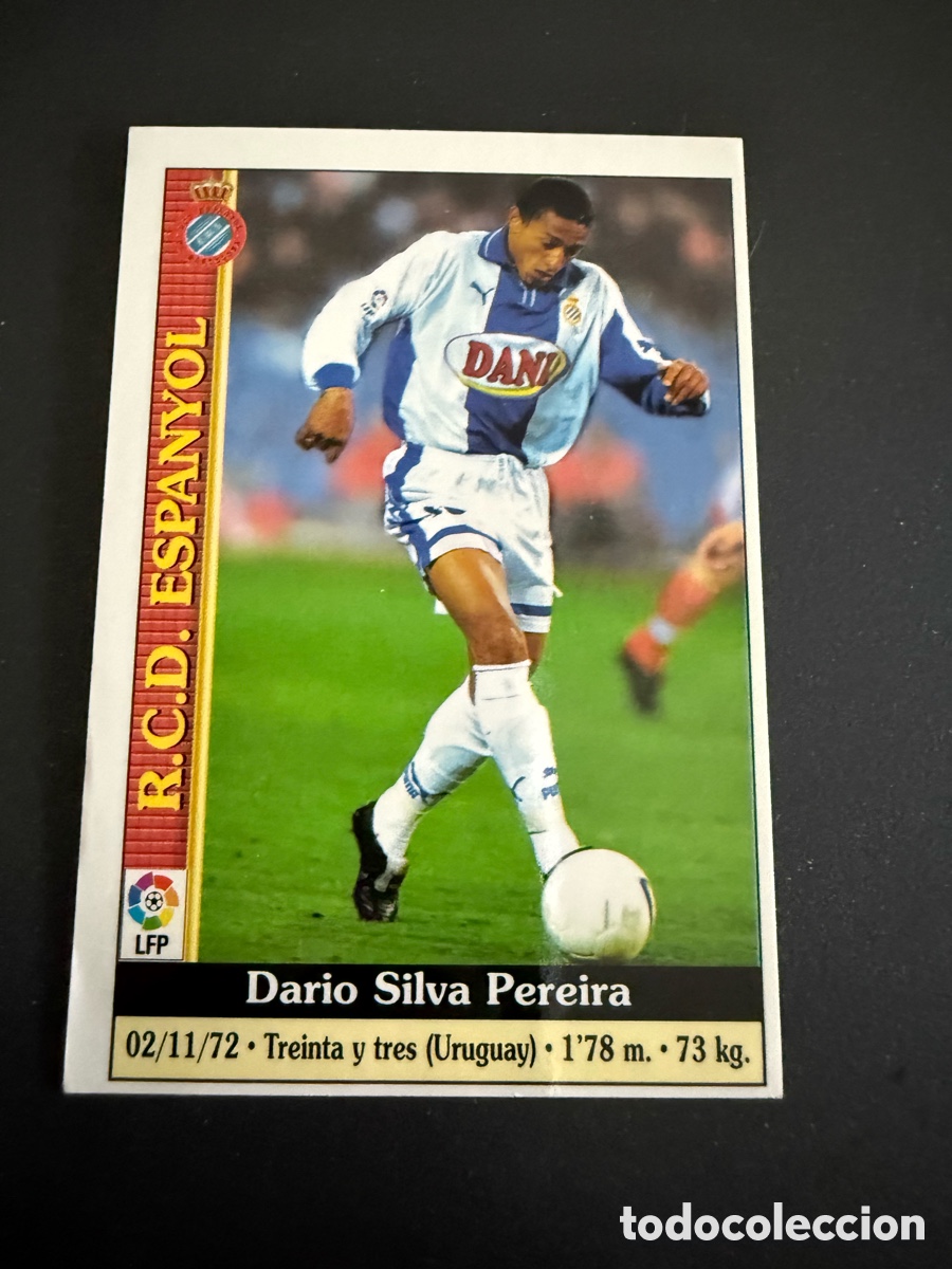 Fu&szlig;ball-Sticker: MUNDICROMO 2000. n 126. DAR&Iacute;O SILVA ( Espanyol)